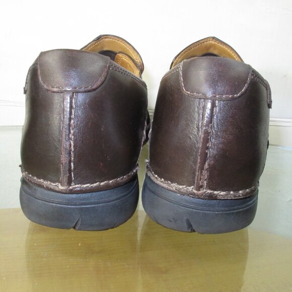 Clarks Unstructured loafers Women's Brown Leather Bohemian Size 9.5 - Picture 5 of 8